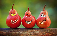 Image of angry pears